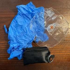 CPR Mask 1 Way Valve Barrier Device